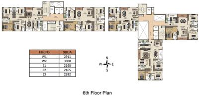 Project Image of 2168.0 - 6200.0 Sq.ft 3 BHK Apartment for buy in Altius