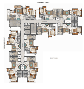 Project Image of 328.73 - 627.97 Sq.ft 1 BHK Apartment for buy in Lodha Palava Fresca C And D
