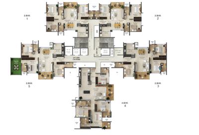 Project Image of 1485 Sq.ft 3 BHK Apartment / Flat for sale in Baner for Rs. 19500000