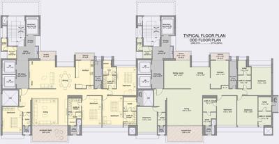 Project Image of 2019.0 - 2030.0 Sq.ft 4 BHK Apartment for buy in Maithili Emerald Bay