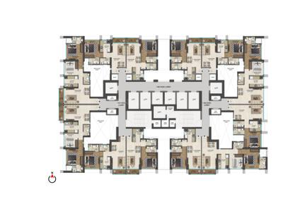 Project Image of 441.0 - 1277.0 Sq.ft 1 BHK Apartment for buy in Runwal One