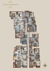 Project Image of 742.0 - 2026.0 Sq.ft 2 BHK Apartment for buy in SIS Isfahan