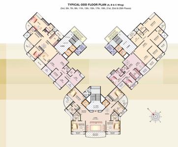 Project Image of 1210.0 - 2080.0 Sq.ft 2 BHK Apartment for buy in Akshar Shreeji Heights