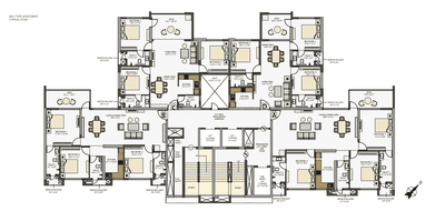 Project Image of 1047.0 - 4047.0 Sq.ft 2 BHK Apartment for buy in The Royal Ganges 1 Phase I