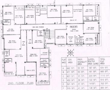 Project Image of 515.0 - 1115.0 Sq.ft 2 BHK Apartment for buy in D B Bhagawati Apartment