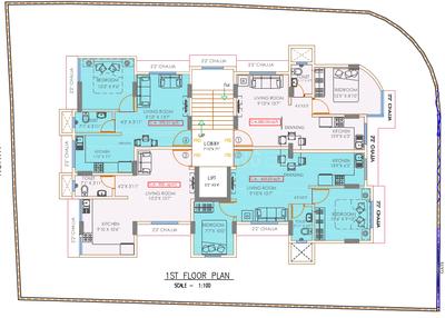 Project Image of 300.0 - 466.0 Sq.ft 1 RK Apartment for buy in Kings Pride