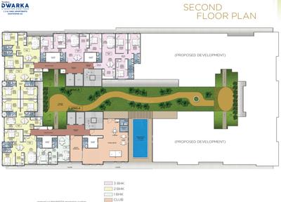 Project Image of 718.0 - 748.0 Sq.ft 2 BHK Apartment for buy in Terraform Dwarka Wing A