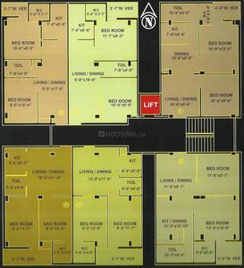Project Image of 847.0 - 936.0 Sq.ft 2 BHK Apartment for buy in Realtech Gee Bee Tower