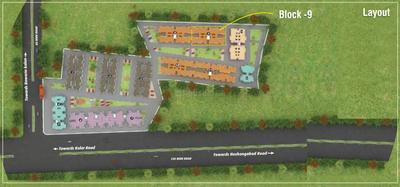 Project Image of 1210.0 - 1464.0 Sq.ft 2 BHK Apartment for buy in Soumya Evergreen Block 9