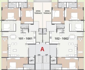 Project Image of 1587.25 - 1760.55 Sq.ft 4 BHK Apartment for buy in Glorious Shivansh Glorious