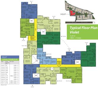 Project Image of 815.0 - 1490.0 Sq.ft 2 BHK Apartment for buy in Siddha Town