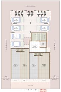 Project Image of 465.0 - 765.0 Sq.ft 1 BHK Apartment for buy in Hezal And Navya Shiv Ganesh