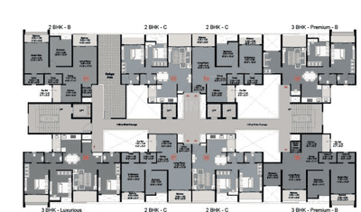 Project Image of 685.56 - 1076.0 Sq.ft 2 BHK Apartment for buy in Kohinoor West View Reserve II