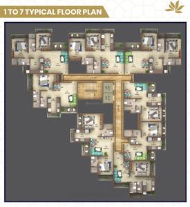 Project Image of 590 Sq.ft 1 BHK Apartment / Flat for sale in Kalyan West for Rs. 5947800