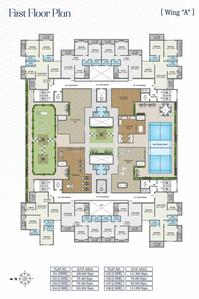 Project Image of 1243.0 - 1699.0 Sq.ft 2 BHK Apartment for buy in Atharva Sapphire Towers