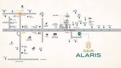 Project Image of 1550.0 - 1950.0 Sq.ft 3 BHK Apartment for buy in Gaur Alaris