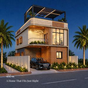 Project Image of 2170.0 - 3639.0 Sq.ft 3 BHK Villa for buy in Eastern Meadows