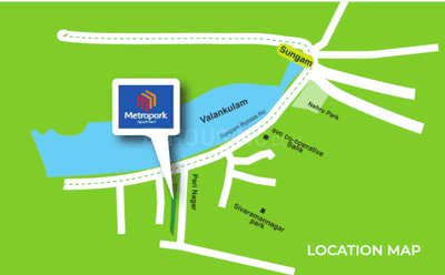 Project Image of 1226.0 - 1620.0 Sq.ft 2 BHK Apartment for buy in Metro Park