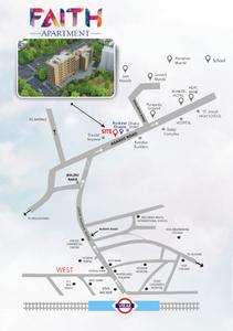 Project Image of 268.77 - 531.63 Sq.ft 1 BHK Apartment for buy in Faith Apartment