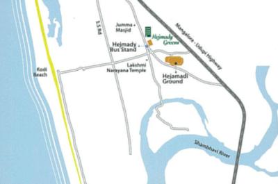 Kote Hejmady Greens Location Plan 1