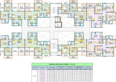Project Image of 718.0 - 1036.0 Sq.ft 2 BHK Apartment for buy in Shree Signature Park C And D Building