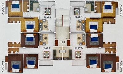 Project Image of 1003.0 - 1203.0 Sq.ft 2 BHK Apartment for buy in Beeu Saha House
