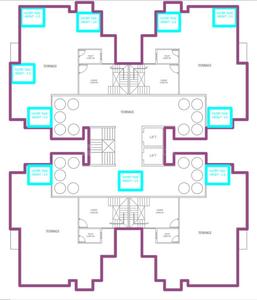 Project Image of 1307.0 - 1570.0 Sq.ft 3 BHK Apartment for buy in Starlight Titania Phase I