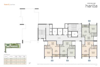 Project Image of 714.0 - 1740.0 Sq.ft 2 BHK Apartment for buy in Rohan Harita Phase 1