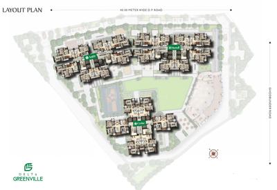 Project Image of 442.0 - 650.0 Sq.ft 1 BHK Apartment for buy in Delta Greenville Aster