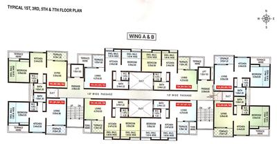 Project Image of 0.0 - 436.0 Sq.ft 1 BHK Apartment for buy in Trimurti Swapngandh