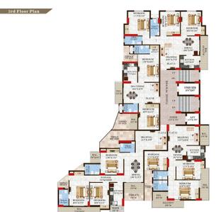 Project Image of 1090.0 - 2215.0 Sq.ft 2 BHK Apartment for buy in NK Oak Pioneer
