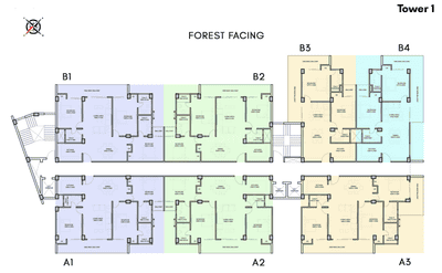 Project Image of 1440.0 - 2020.0 Sq.ft 2 BHK Apartment for buy in Riddhi Siddhi Khalanga Heights