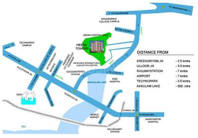 Project Image of 1120.0 - 1310.0 Sq.ft 2 BHK Apartment for buy in Heera Towers