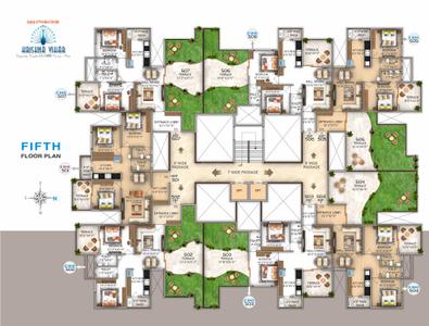 Project Image of 1081.0 - 1320.0 Sq.ft 2 BHK Apartment for buy in Krishna Vihar