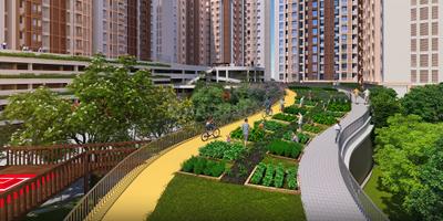 Project Image of 398.91 - 630.77 Sq.ft 1 BHK Apartment for buy in Mahindra Happinest Kalyan 2 Project B