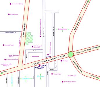 Pushkar Swastik Square Location Plan 1