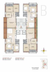 Project Image of 937.54 - 959.06 Sq.ft 3 BHK Apartment for buy in Shanti Priyam