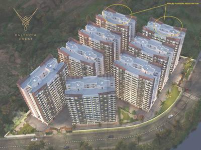Project Image of 0.0 - 655.95 Sq.ft 2 BHK Apartment for buy in Digvijay Valencia Crest