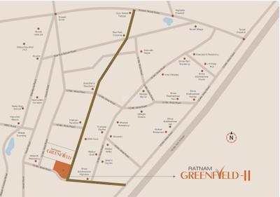 Project Image of 909.0 - 1122.0 Sq.ft 3 BHK Apartment for buy in Ratnam Greenfield II