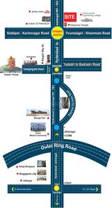 Project Image of 1323.0 - 3096.0 Sq.ft Residential Plot Plot for buy in CSR Smart City