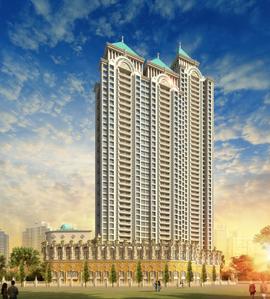 Project Image of 988.88 - 1076.07 Sq.ft 3 BHK Apartment for buy in Tharwani Majestic Towers Phase Il