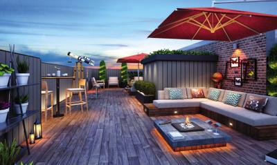 Project Image of 440.0 - 650.0 Sq.ft 1 BHK Apartment for buy in Platinum 53 West