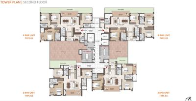Project Image of 1934.0 - 2570.0 Sq.ft 3 BHK Apartment for buy in Concorde Eleve