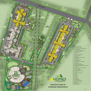 Project Image of 935.0 - 1350.0 Sq.ft 2 BHK Apartment for buy in Shriram Green Field Phase 2