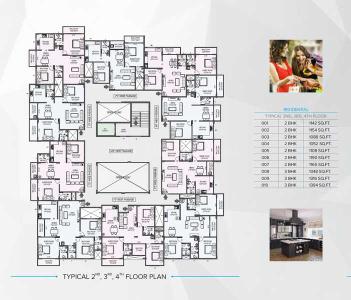 Project Image of 731.95 - 22216.71 Sq.ft 2 BHK Apartment for buy in Fortune Galaxy