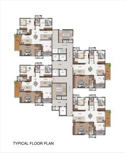 Project Image of 1870.0 - 2525.0 Sq.ft 3 BHK Apartment for buy in The Vermont By Nirvana