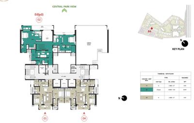 Project Image of 1301.0 - 2910.0 Sq.ft 2 BHK Apartment for buy in Mulberry At The Prestige City