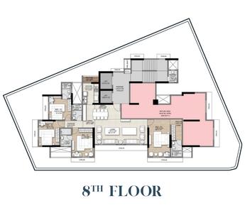 Project Image of 1150.0 - 2900.0 Sq.ft 3 BHK Apartment for buy in Sach Splendid