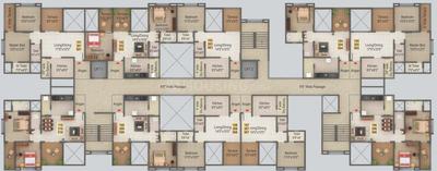 Project Image of 211.0 - 534.0 Sq.ft 1 BHK Apartment for buy in Pride Silver Crest Phase II Building B