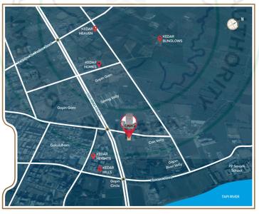 Project Image of 978.44 - 1383.92 Sq.ft 3 BHK Apartment for buy in Om Developers Kedar Luxuria